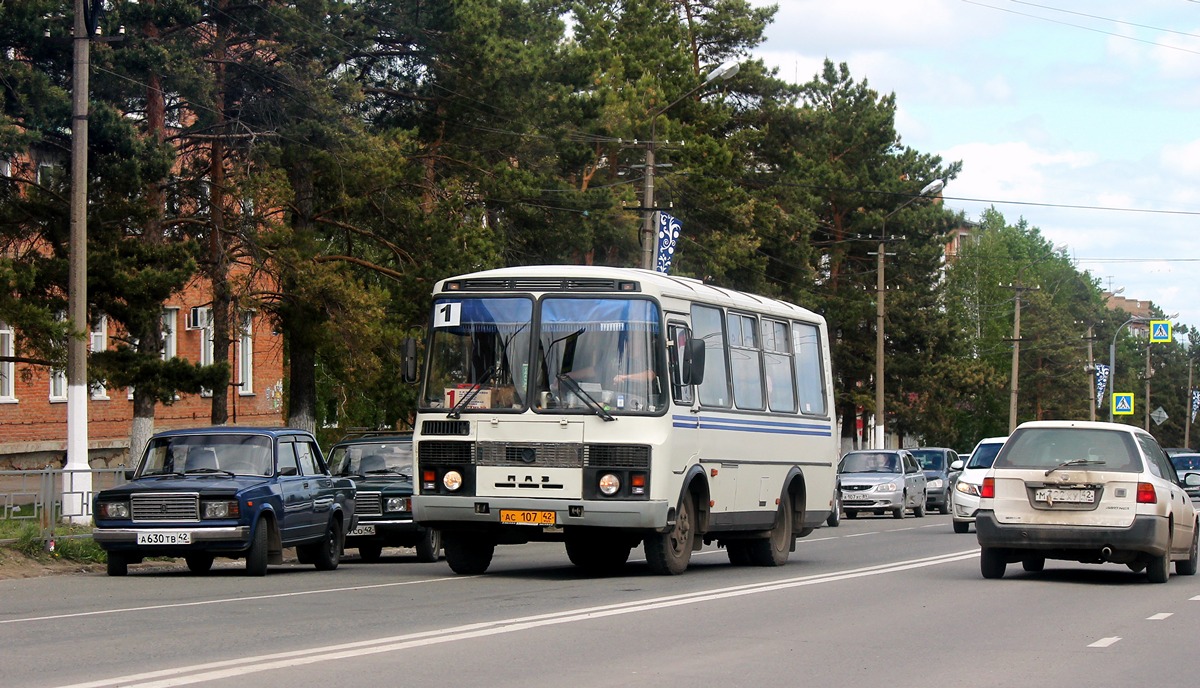 Кемеровская область - Кузбасс, ПАЗ-32054 № 537