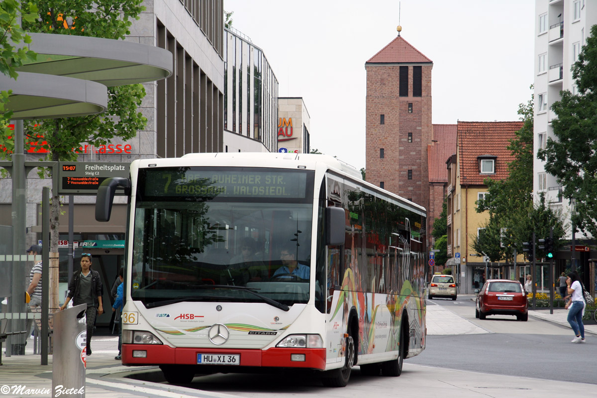 Гессен, Mercedes-Benz O530Ü Citaro Ü № 36