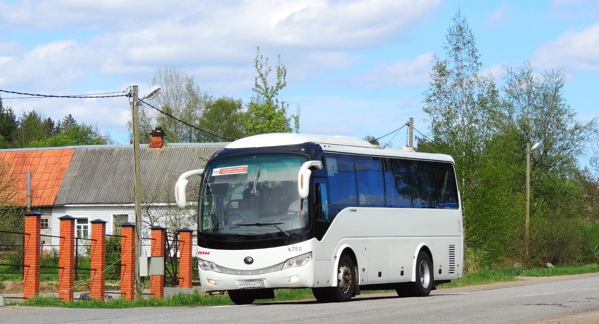 Санкт-Петербург, Yutong ZK6899HA № n750