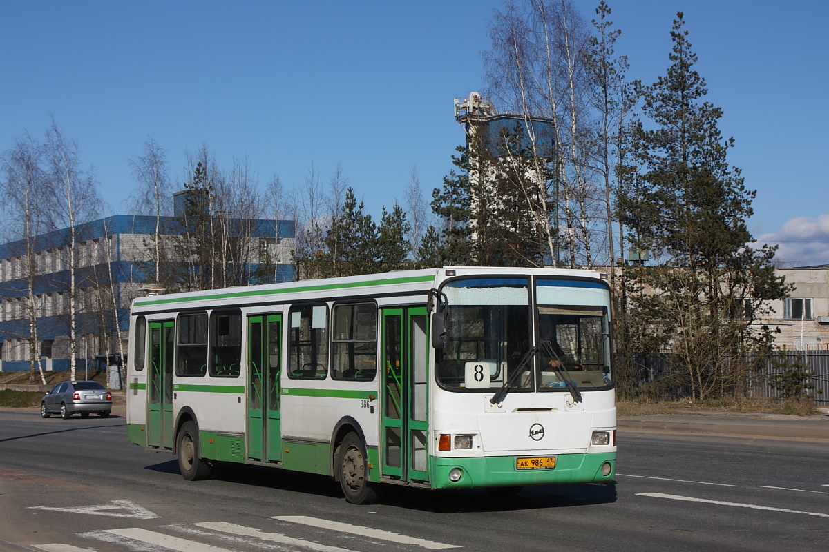 Leningrad Gebiet, LiAZ-5256.26 Nr. 986