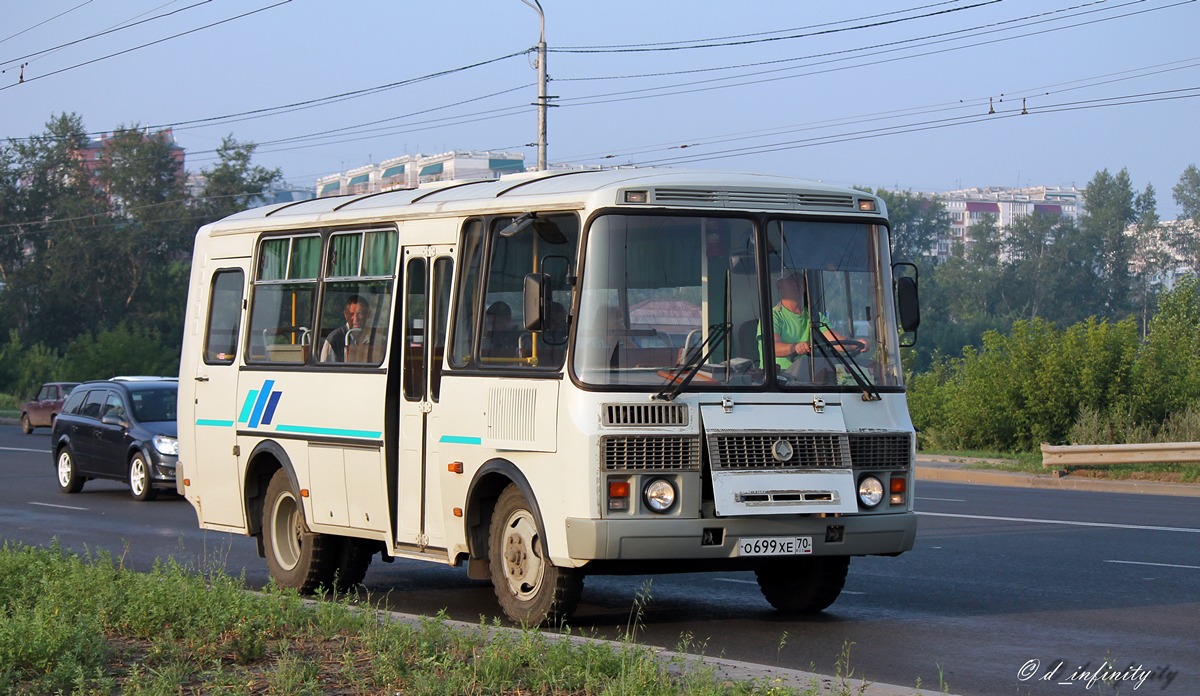 Томская область, ПАЗ-32053 № О 699 ХЕ 70