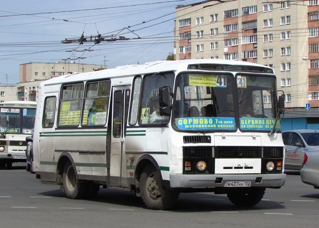 Нижегородская область, ПАЗ-32053 № К 437 НН 152