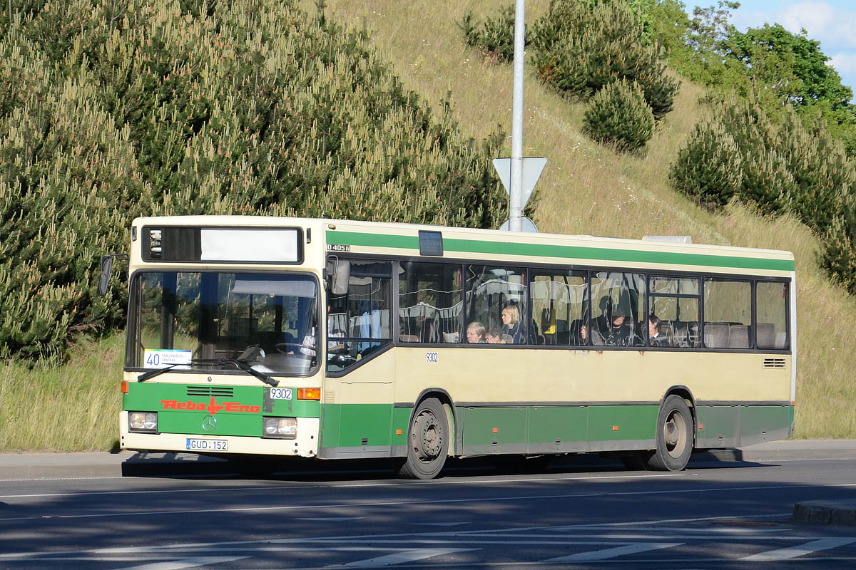 Литва, Mercedes-Benz O405N № 9302