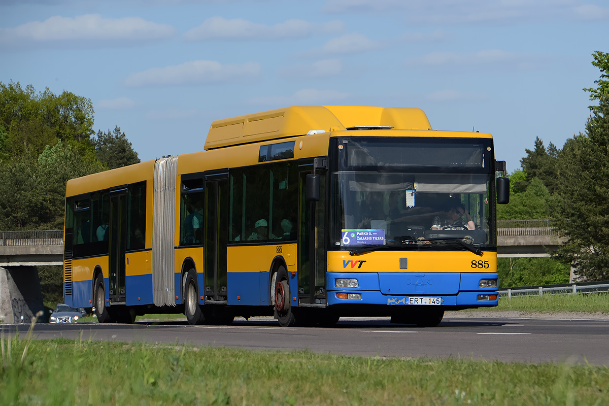 Lithuania, MAN A23 NG313 CNG # 885