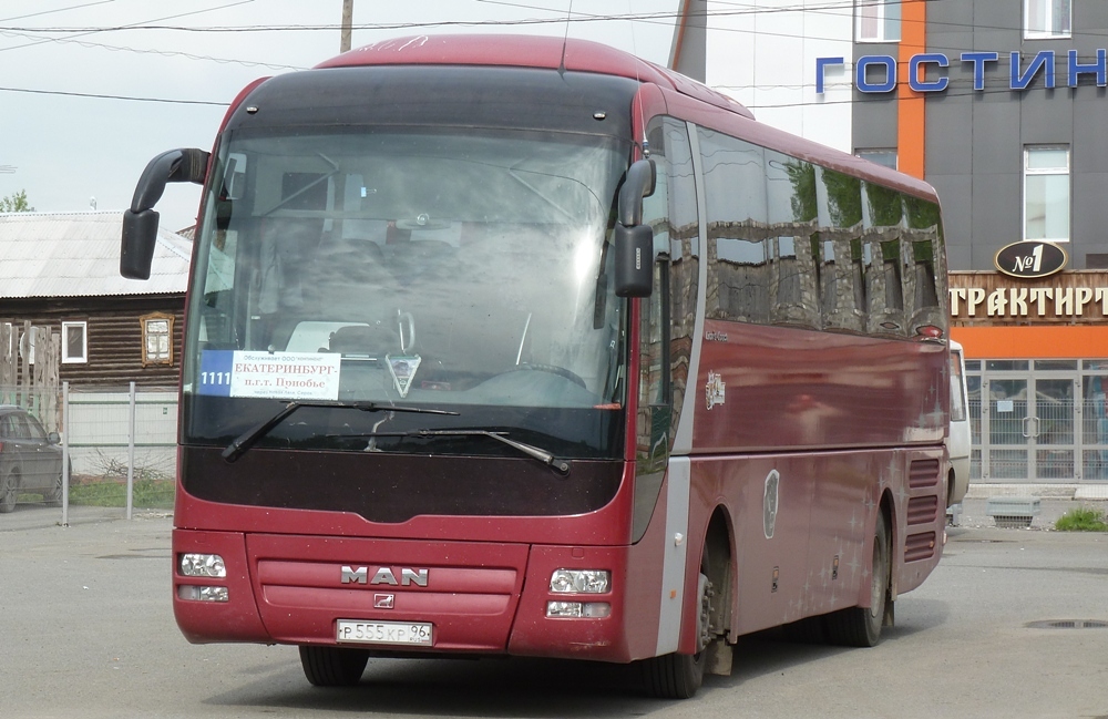 Свердловская область, MAN R07 Lion's Coach RHC444 № Р 555 КР 96