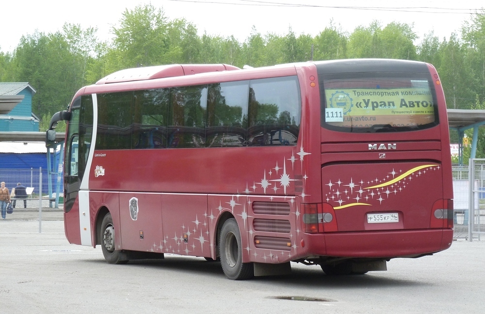Sverdlovsk region, MAN R07 Lion's Coach RHC444 Nr. Р 555 КР 96