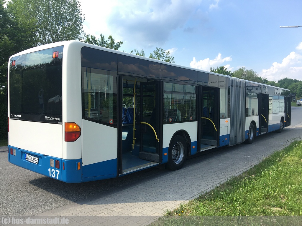 Гессен, Mercedes-Benz O530G Citaro G № DA-SB 2223