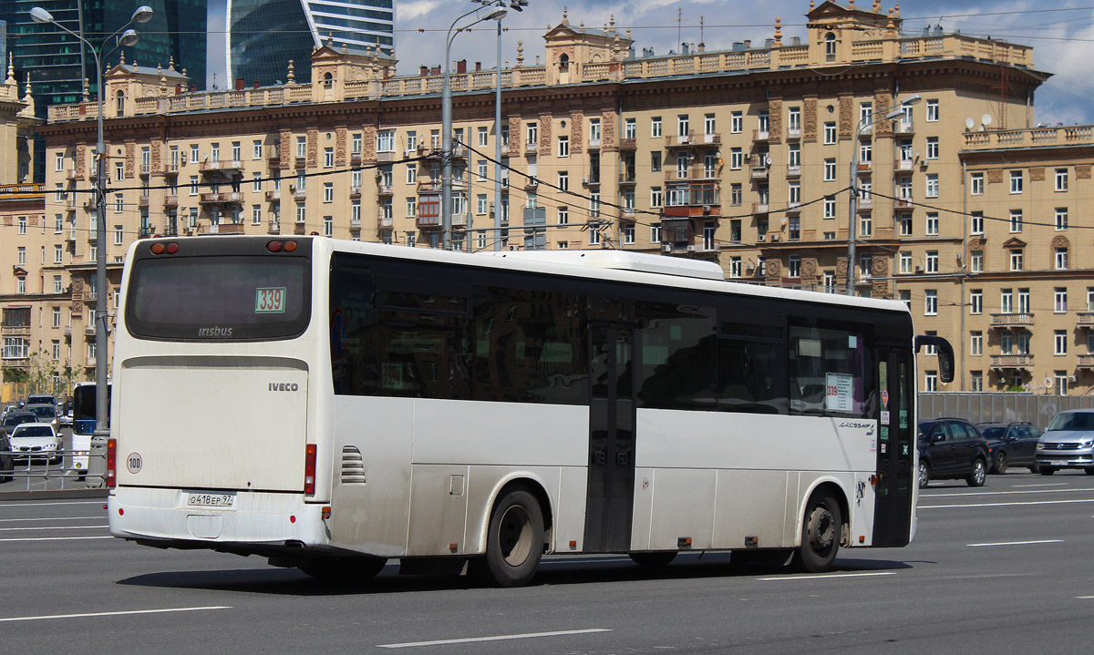 Москва, Irisbus Crossway 12M № О 418 ЕР 97