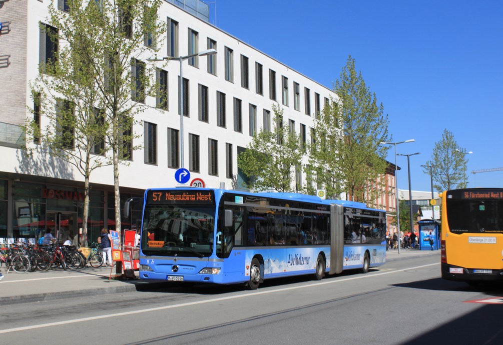 Бавария, Mercedes-Benz O530G Citaro facelift G № 5346