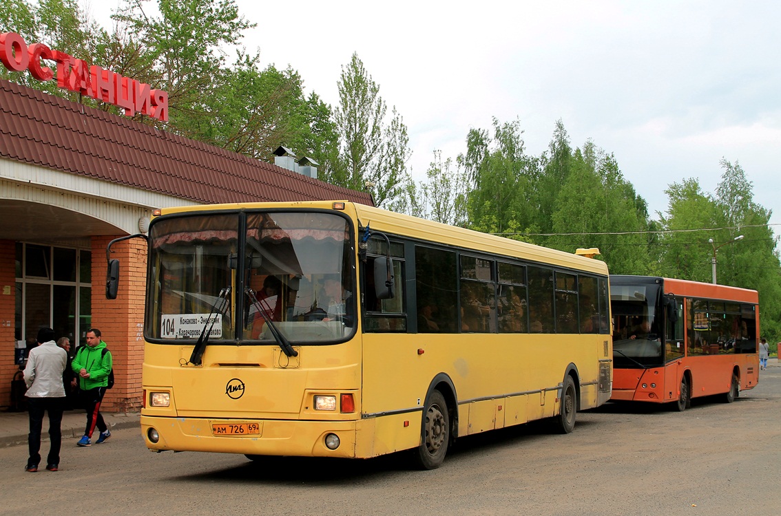 Тверская область, ЛиАЗ-5256.36 № АМ 726 69