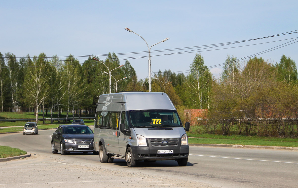 Новосибирская область, Нижегородец-222709  (Ford Transit) № В 755 УР 154