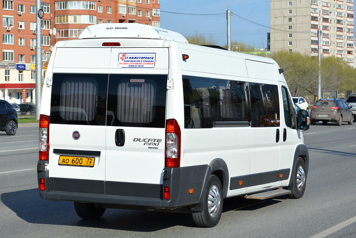 Тюменская область, Нижегородец-FST523 (FIAT Ducato) № АО 600 72