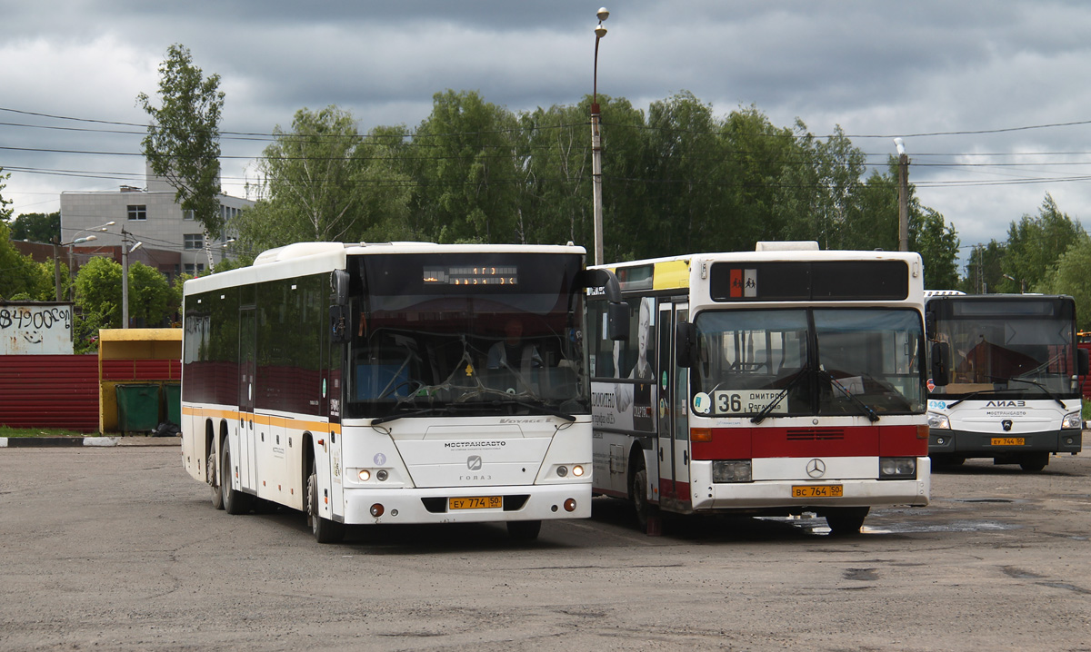 Московская область, ГолАЗ-622810-10 № 83592; Московская область, Mercedes-Benz O405 № ВС 764 50