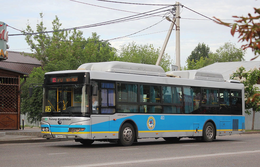 Алматы, Yutong ZK6118HGA № 463