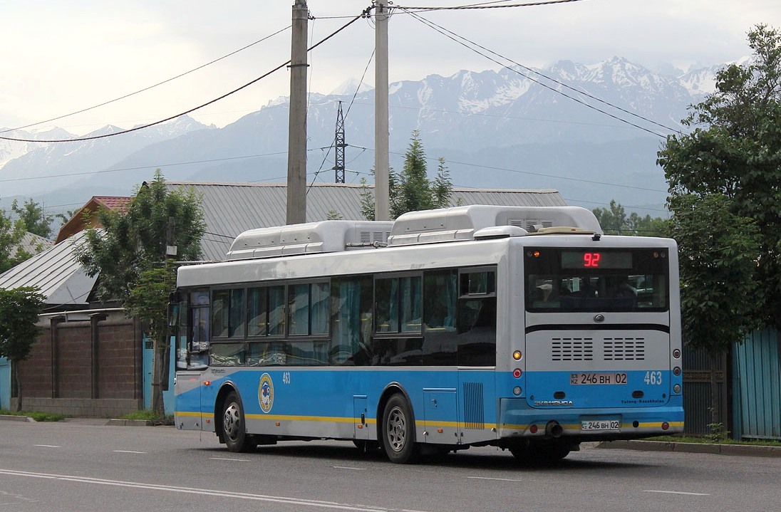 Алматы, Yutong ZK6118HGA № 463