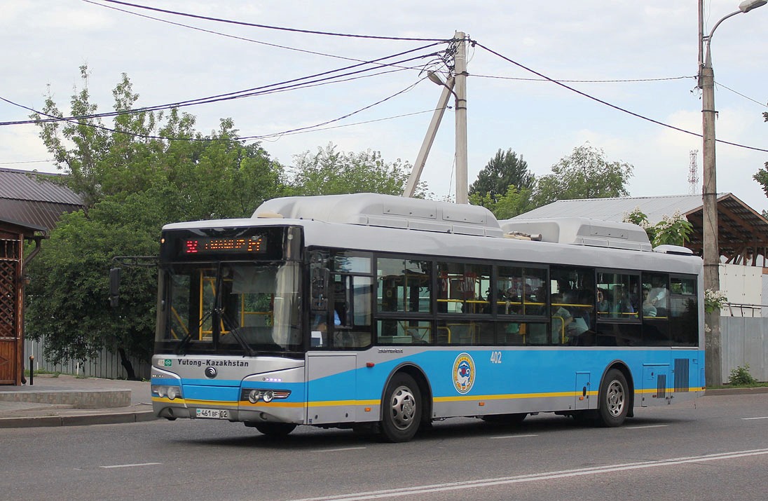 Алматы, Yutong ZK6118HGA № 402