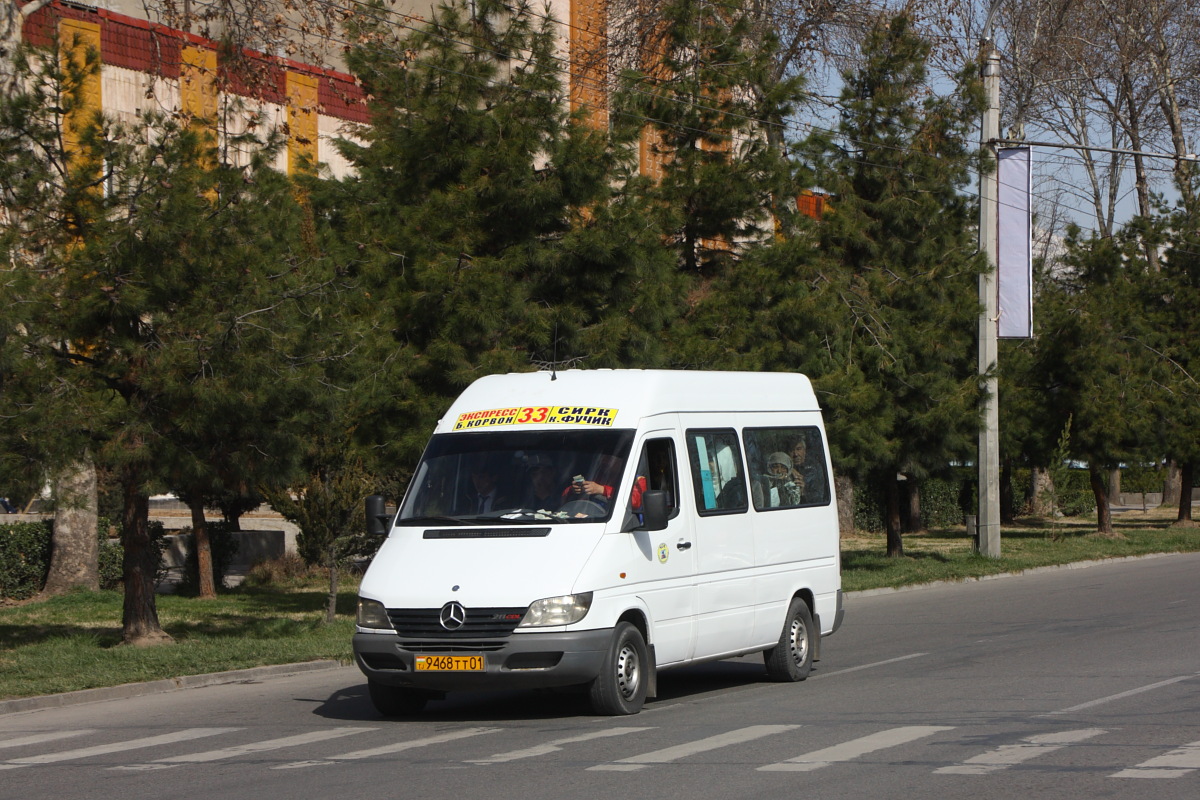 Таджикистан, Mercedes-Benz Sprinter 211CDI № 9468 ТТ 01 — Фото — Автобусный  транспорт