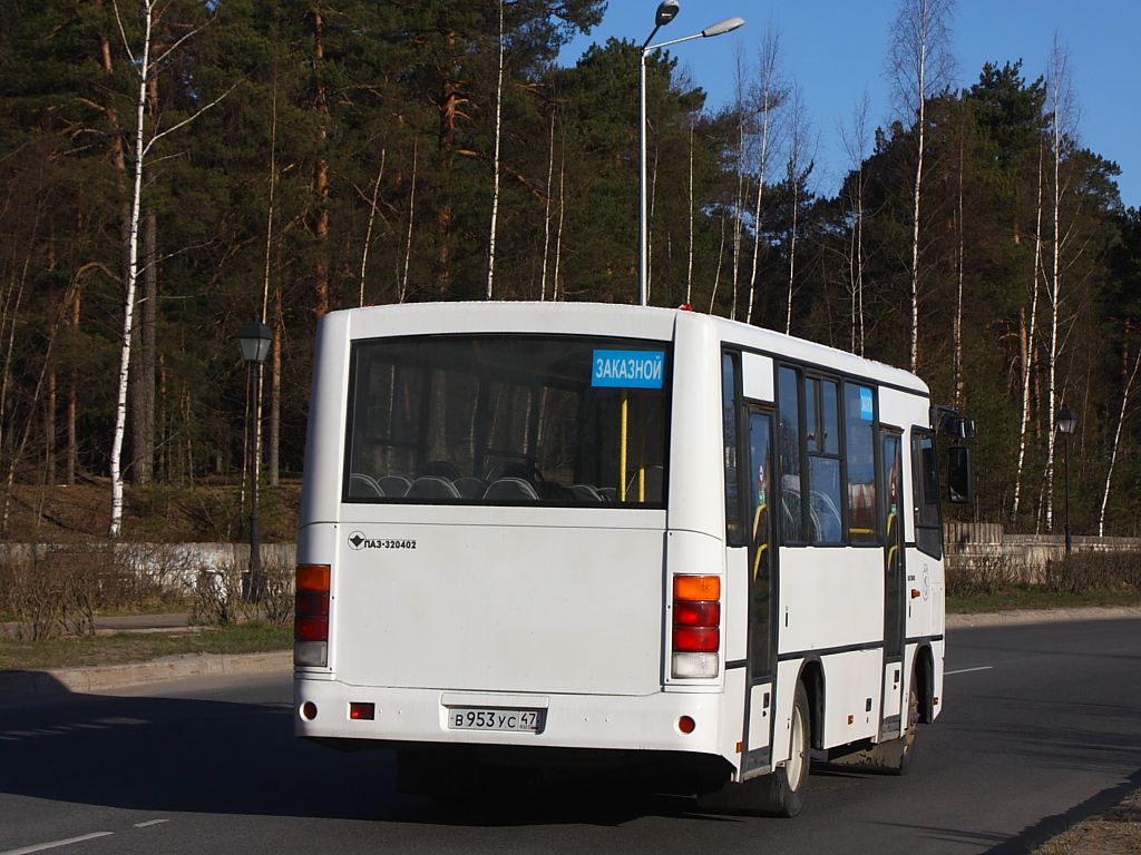 Ленинградская область, ПАЗ-320402-05 № В 953 УС 47