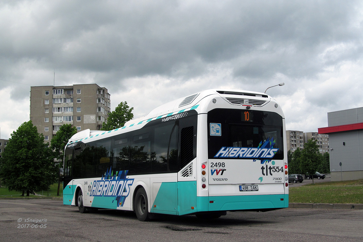 Литва, Volvo 7900 Hybrid № 554