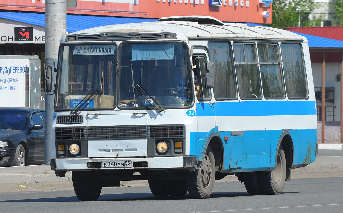 Омская область, ПАЗ-3205-110 № 32