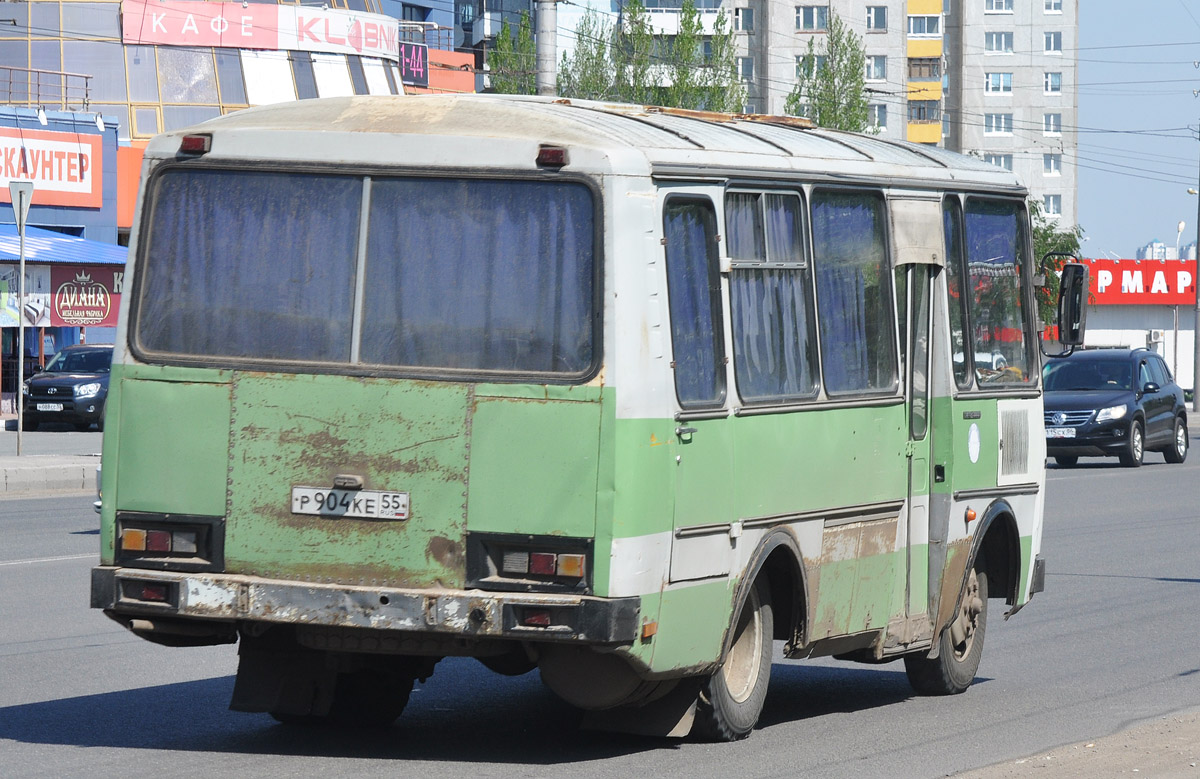 Омская область, ПАЗ-3205 (00) № 58