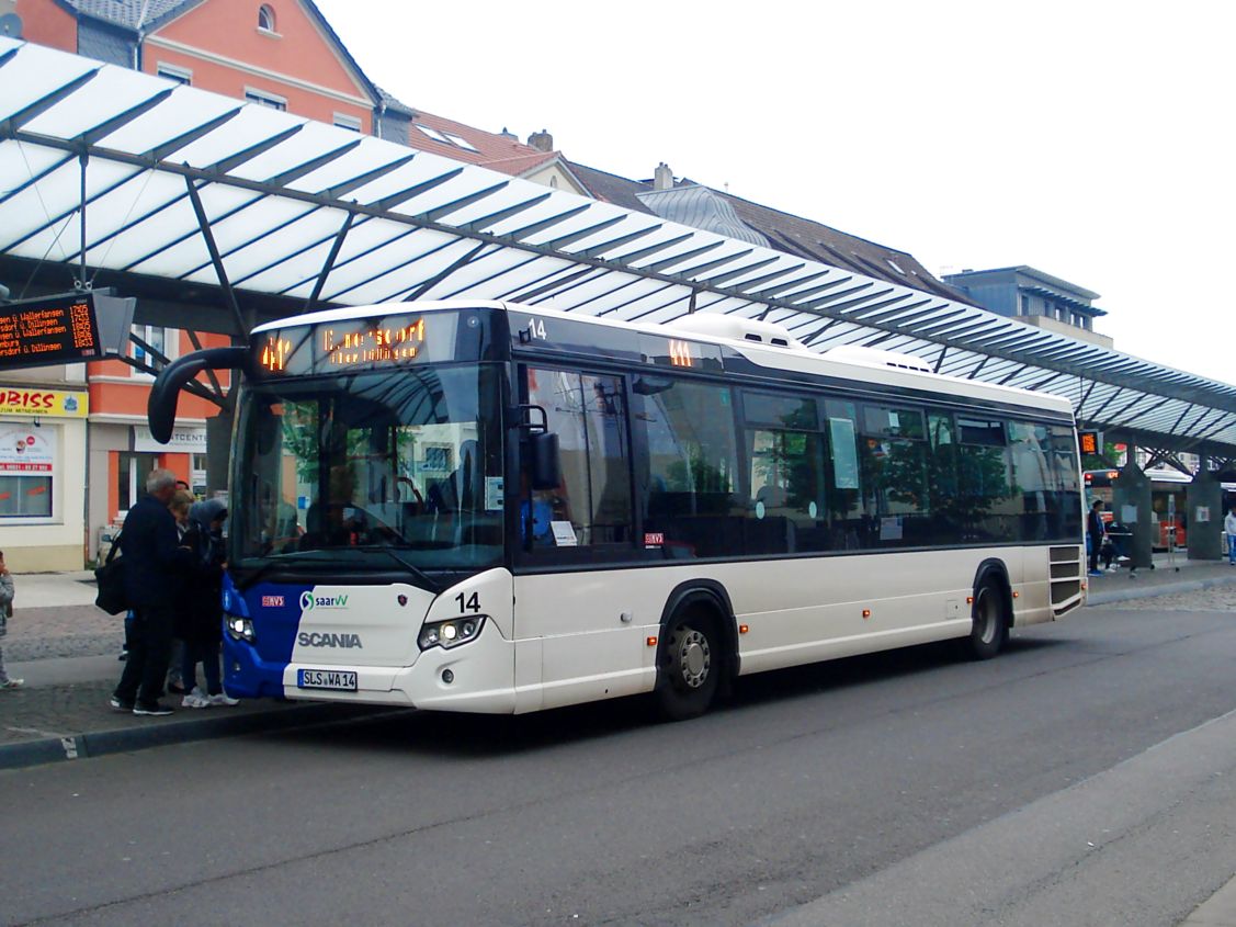 Саар, Scania Citywide LE № 14