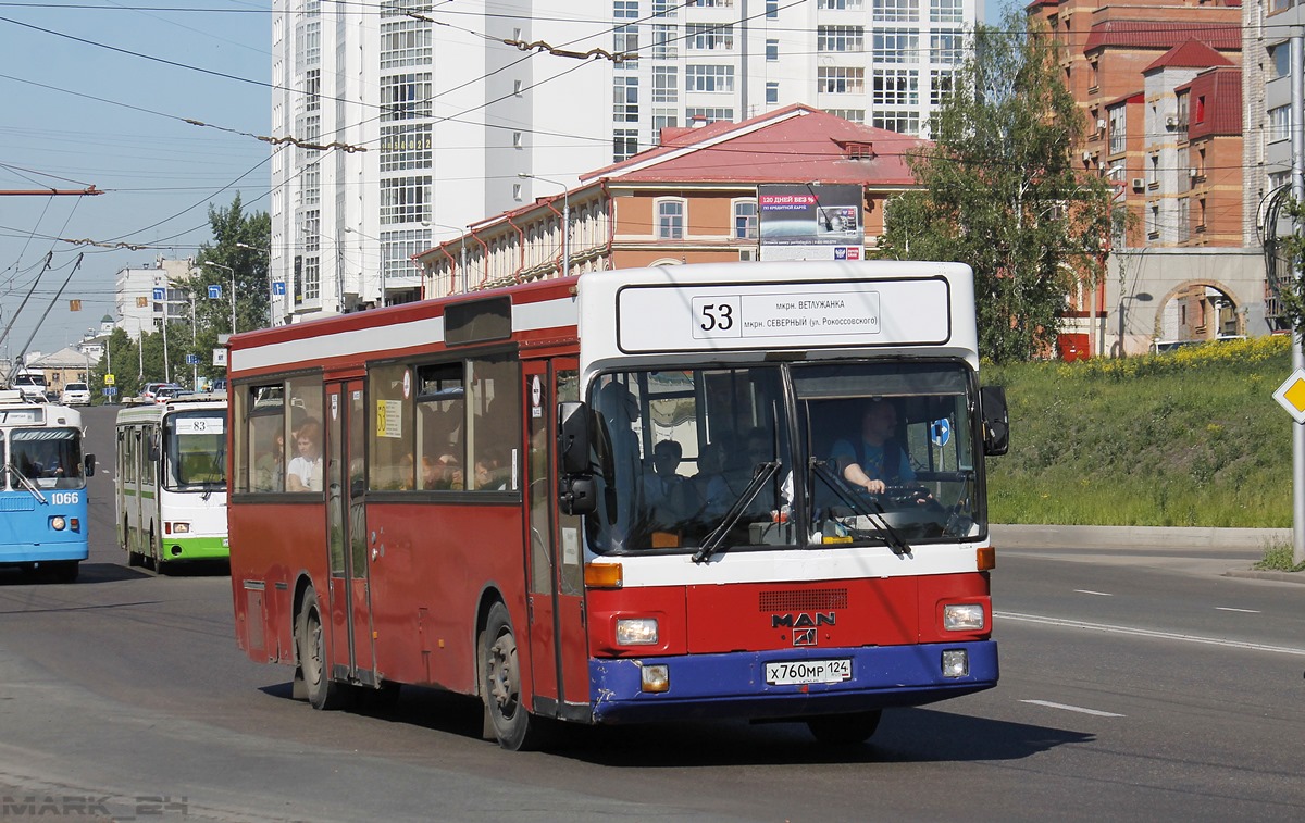 Красноярский край, MAN 791 SL202 № Х 760 МР 124