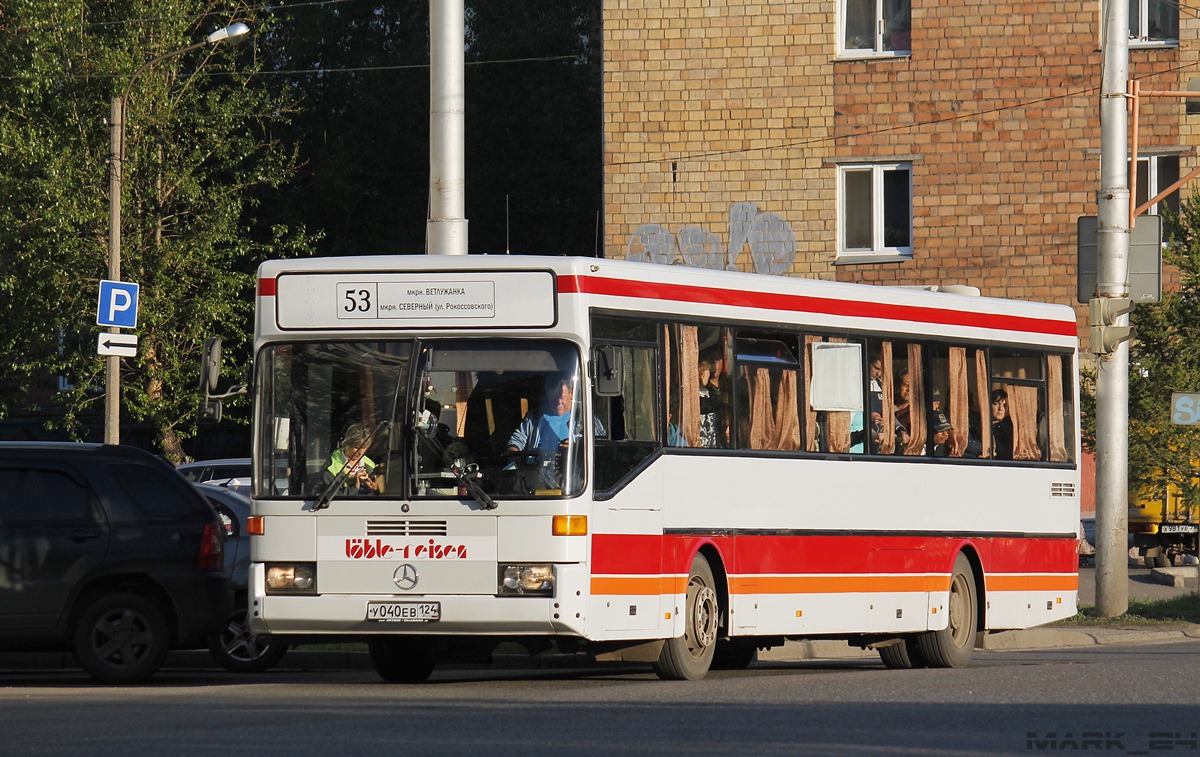 Красноярский край, Mercedes-Benz O405 № У 040 ЕВ 124