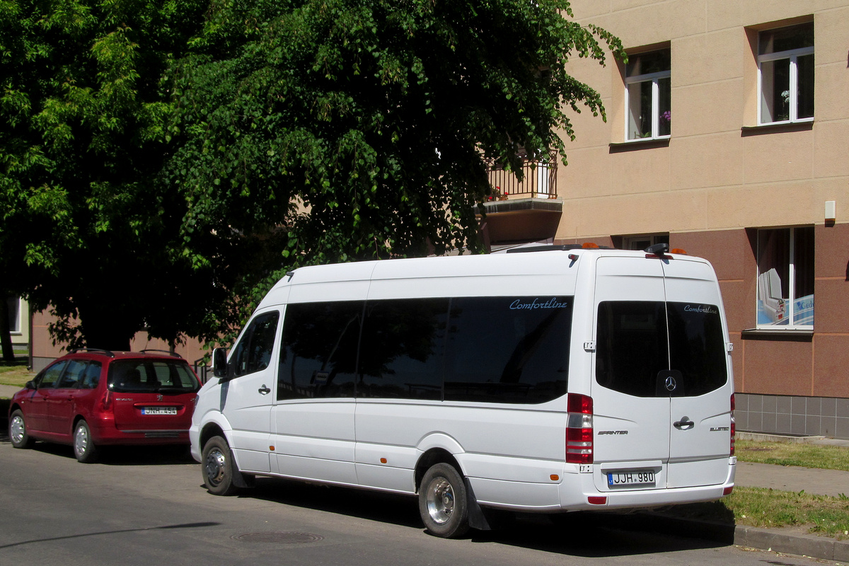 Литва, Mercedes-Benz Sprinter W906 515CDI № JJH 980