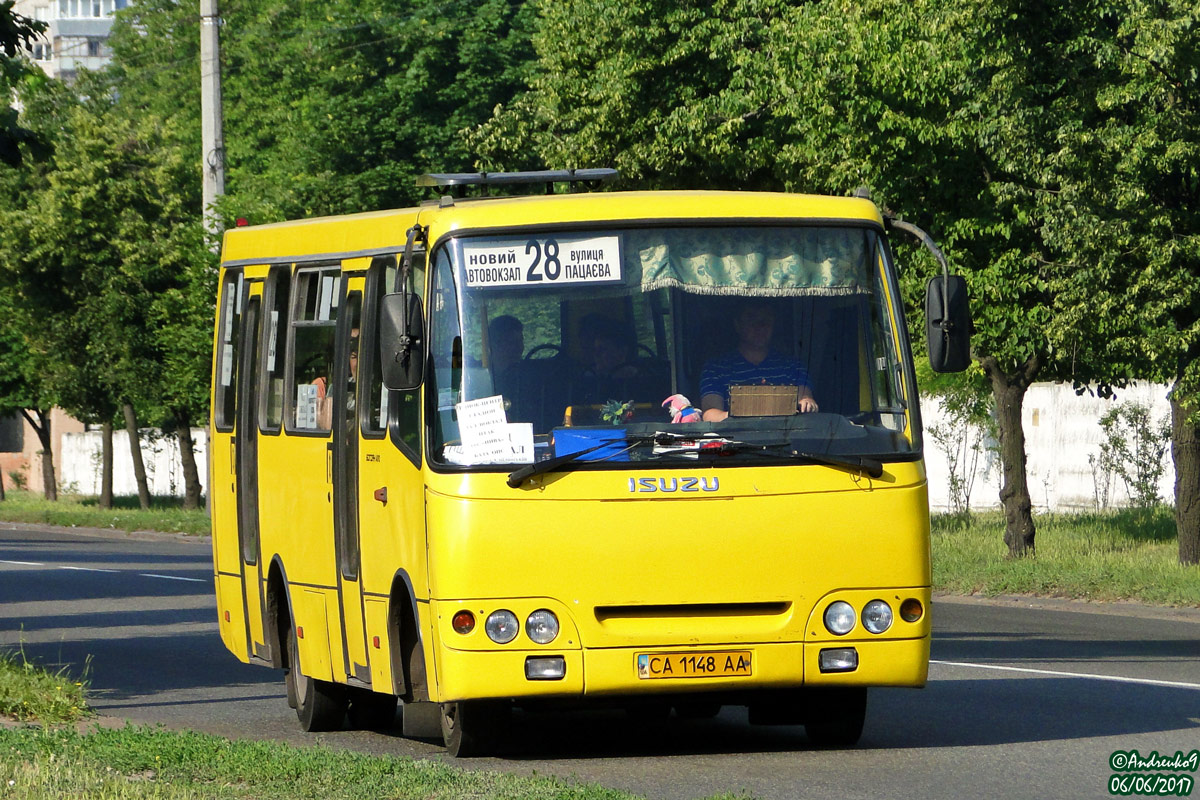 Черкасская область, Богдан А09202 (ЛуАЗ) № CA 1148 AA