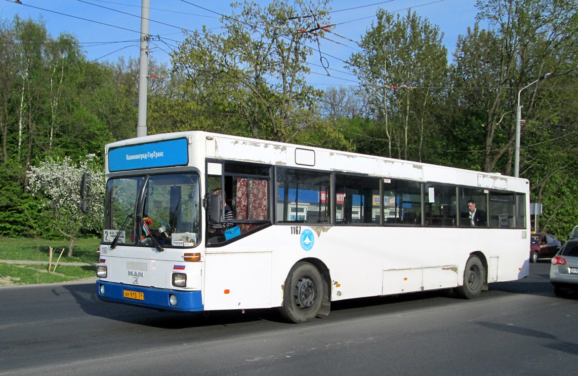 Калининградская область, MAN 791 SL202 № 1167