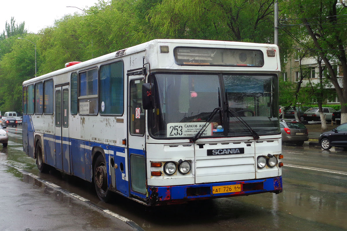 Саратовская область, Scania CN112CLB № АТ 726 64