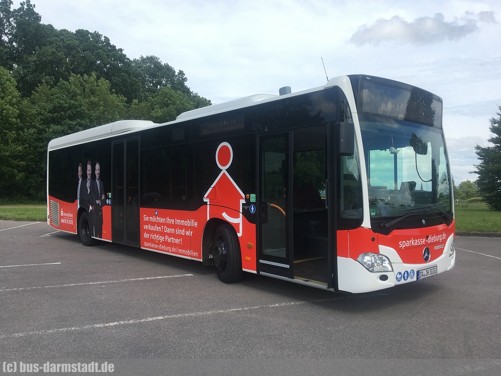 Гессен, Mercedes-Benz Citaro C2 LE № DA-JH 3030