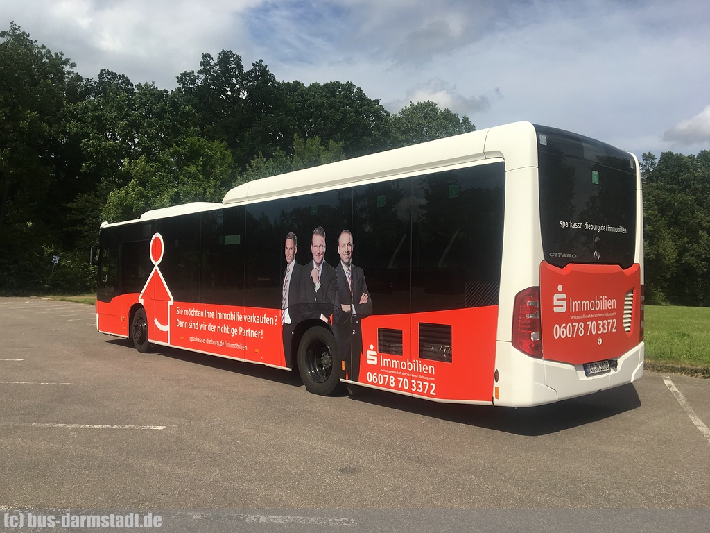 Гессен, Mercedes-Benz Citaro C2 LE № DA-JH 3030