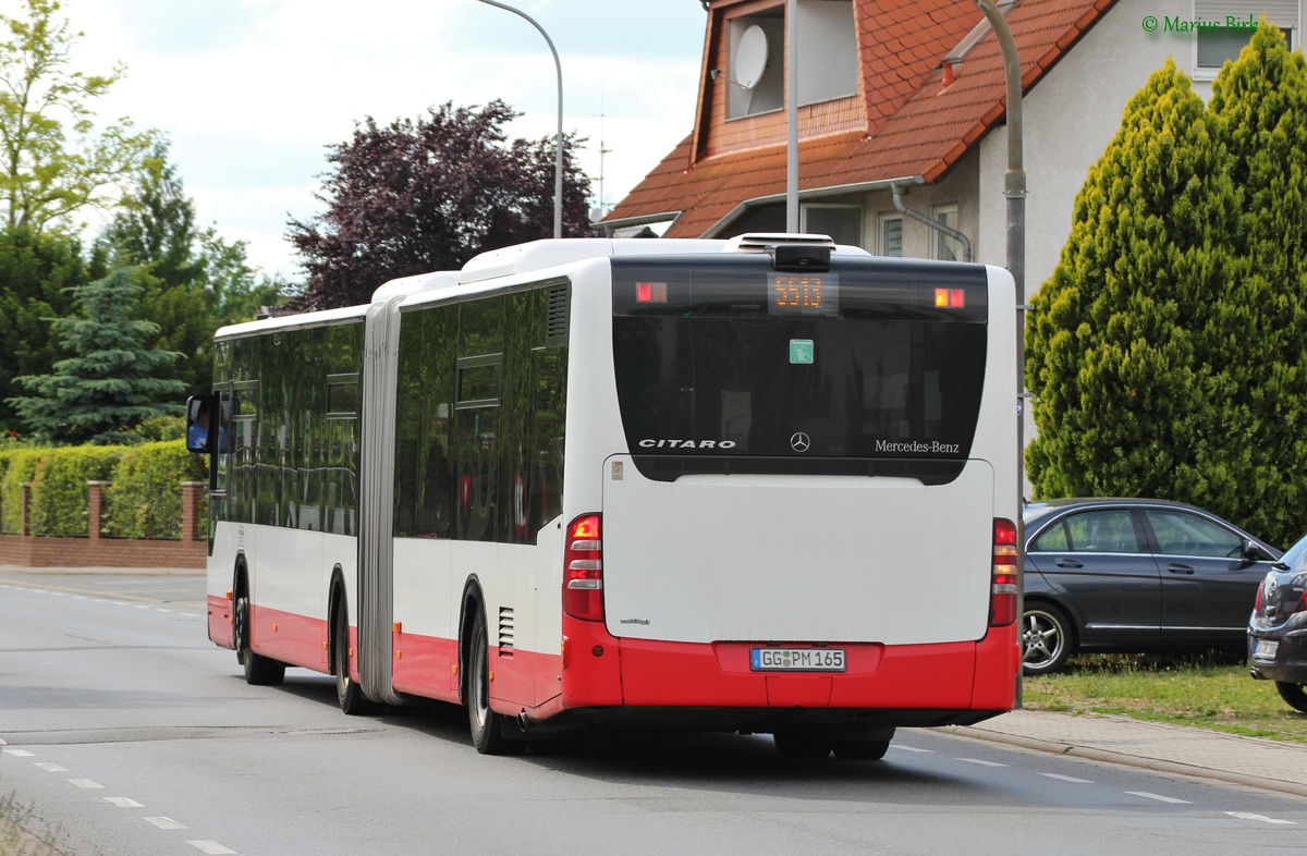 Гессен, Mercedes-Benz O530G Citaro facelift G № GG-PM 165