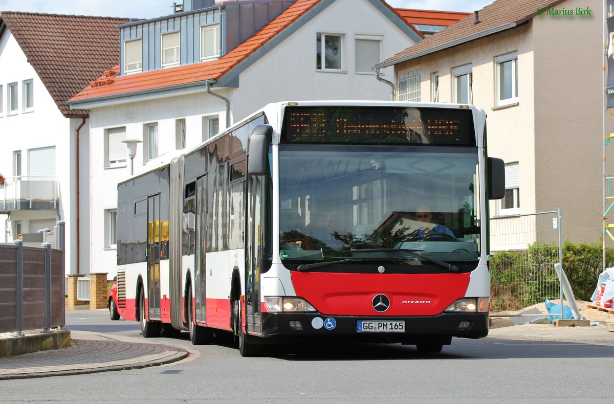 Гессен, Mercedes-Benz O530G Citaro facelift G № GG-PM 165