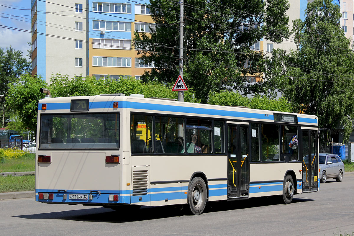 Penza region, Mercedes-Benz O405N2 # А 531 МР 33