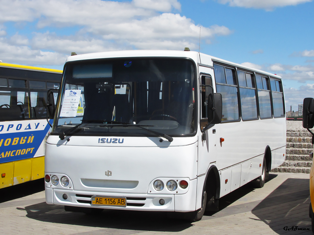 Dnepropetrovsk region, Ataman A09314 # AE 1156 AB; Dnepropetrovsk region — The public transport exhibition — 10/06/2017