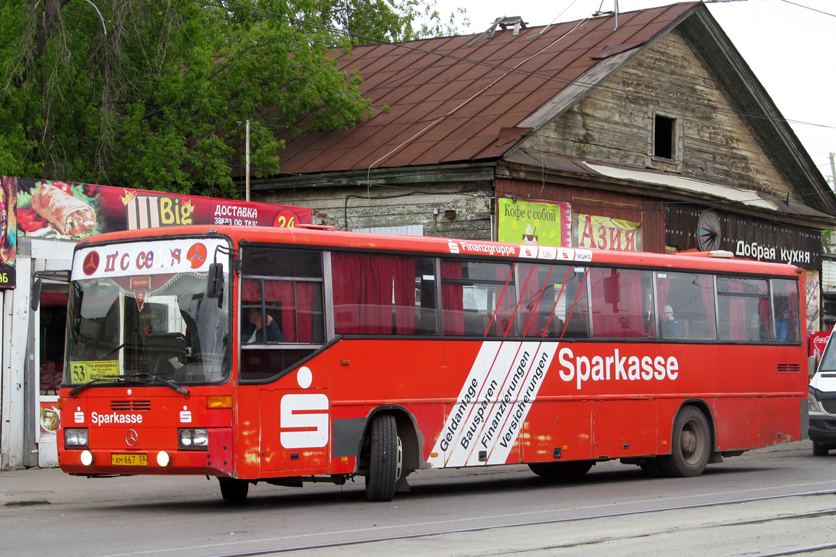 Пермский край, Mercedes-Benz O408 № АМ 667 59