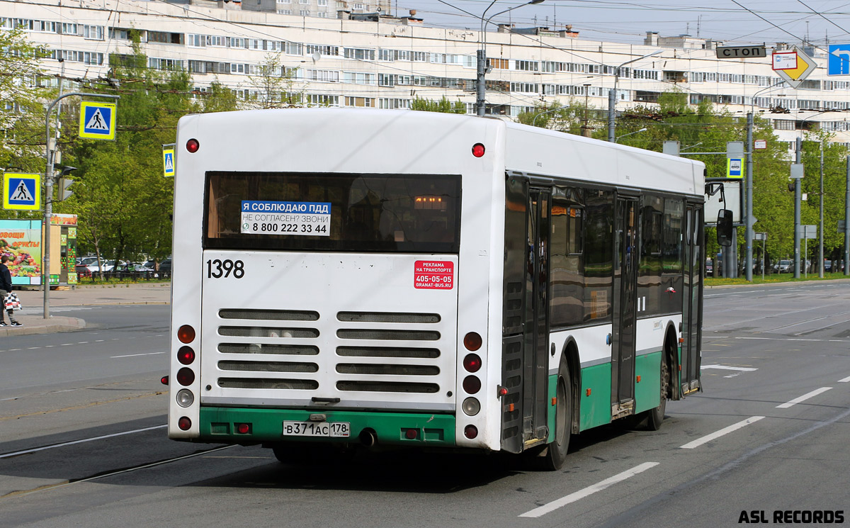 Санкт-Петербург, Волжанин-5270-20-06 "СитиРитм-12" № 1398