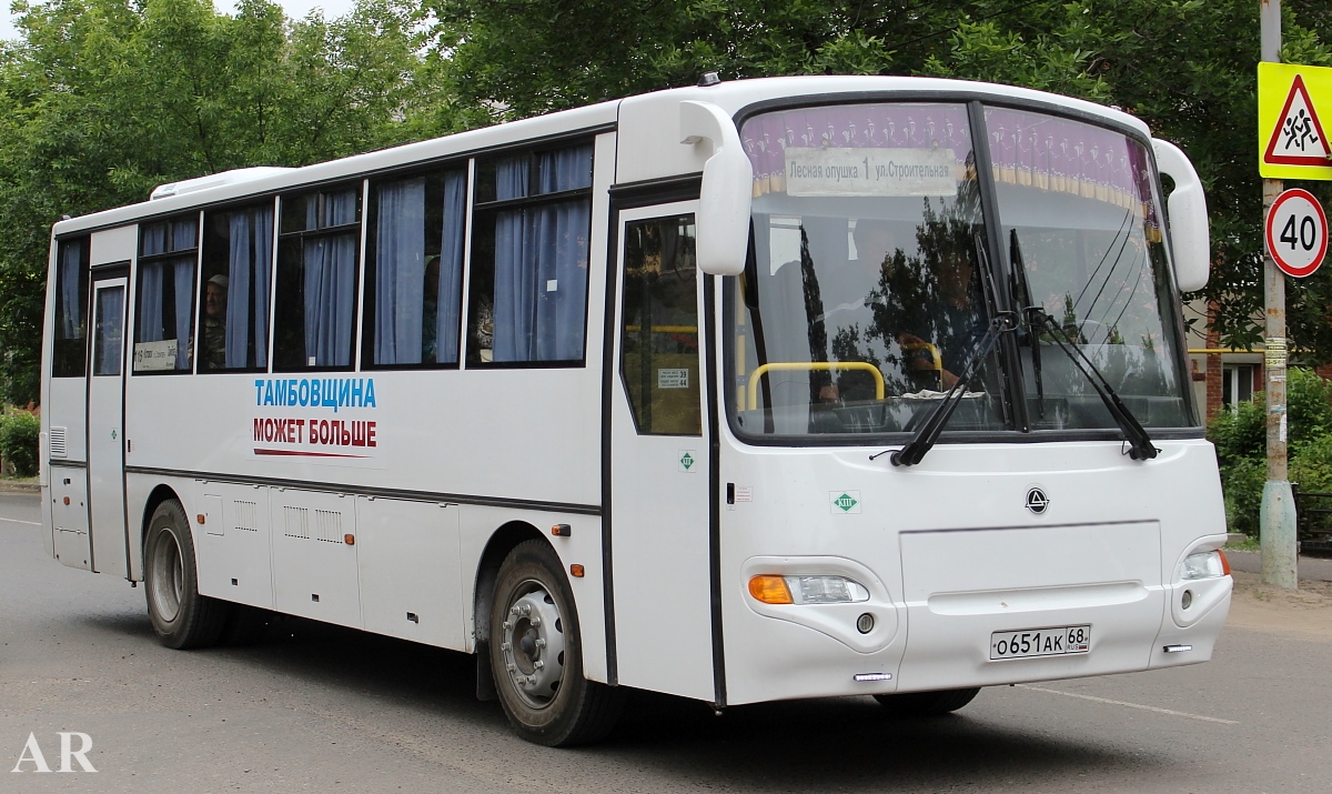 Тамбовская область, КАвЗ-4238-71 № О 651 АК 68