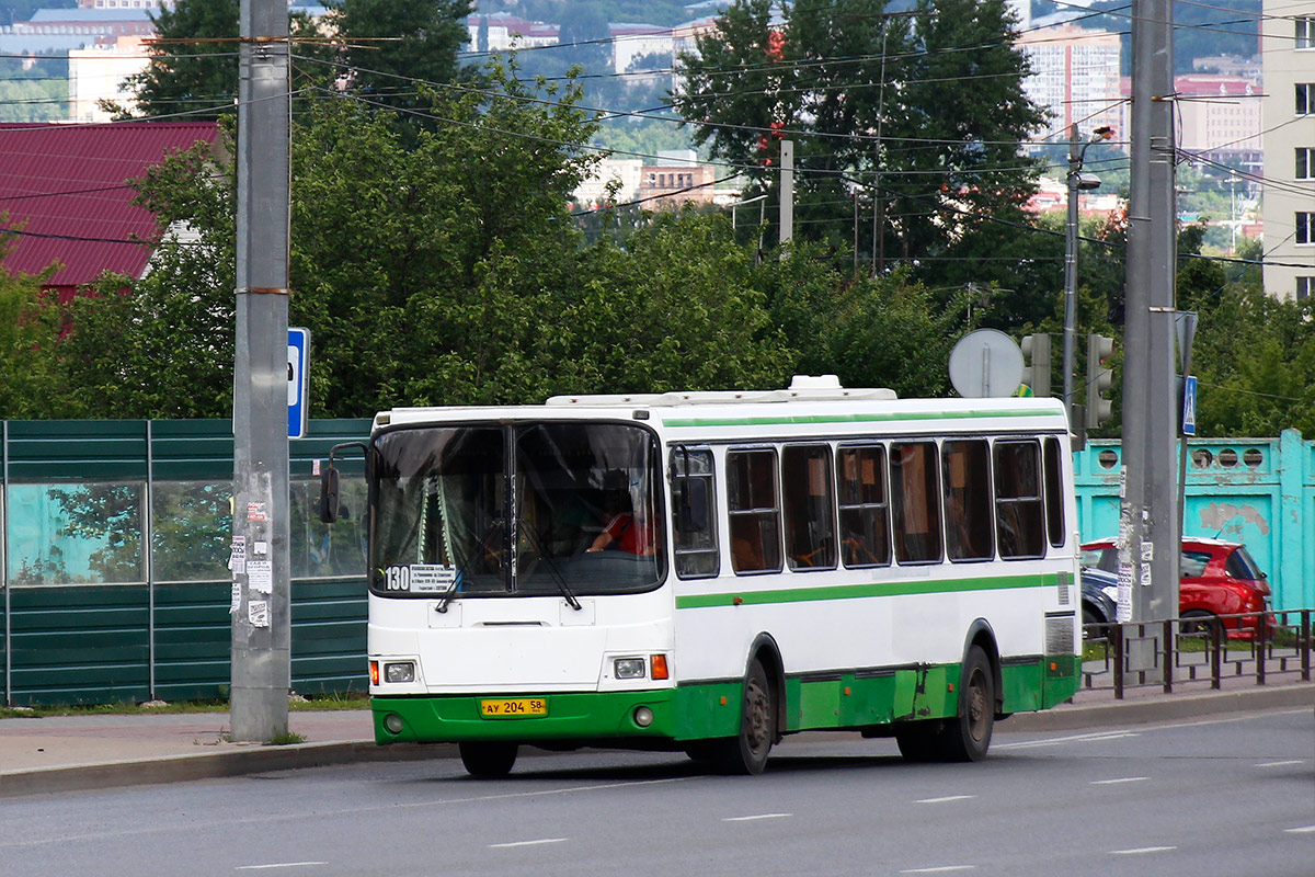 Пензенская область, ЛиАЗ-5256.46 № АУ 204 58