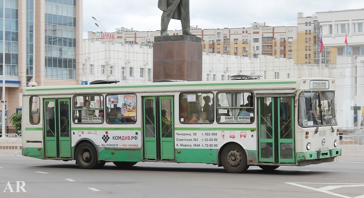 Тамбовская область, ЛиАЗ-5256.25 № Н 033 ТВ 68