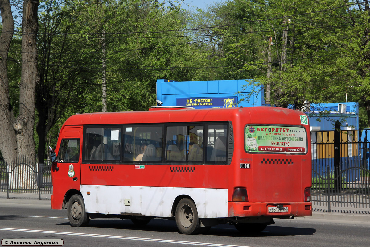 Ростовская область, Hyundai County LWB C11 (ТагАЗ) № 002429