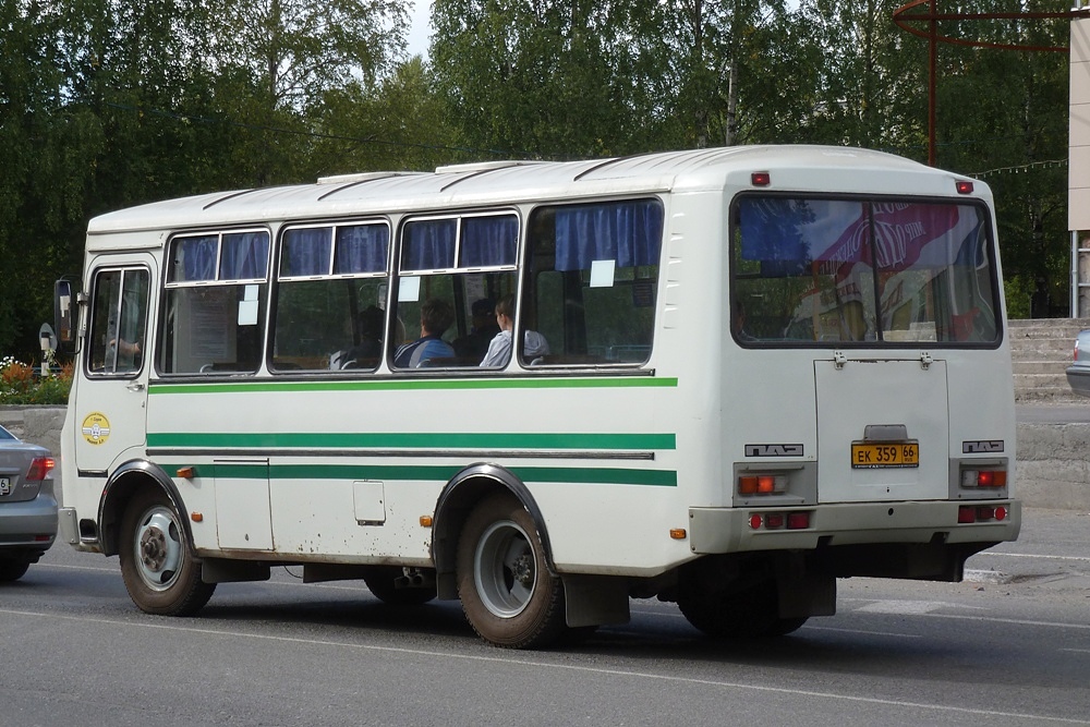 Свердловская область, ПАЗ-32053-07 № ЕК 359 66