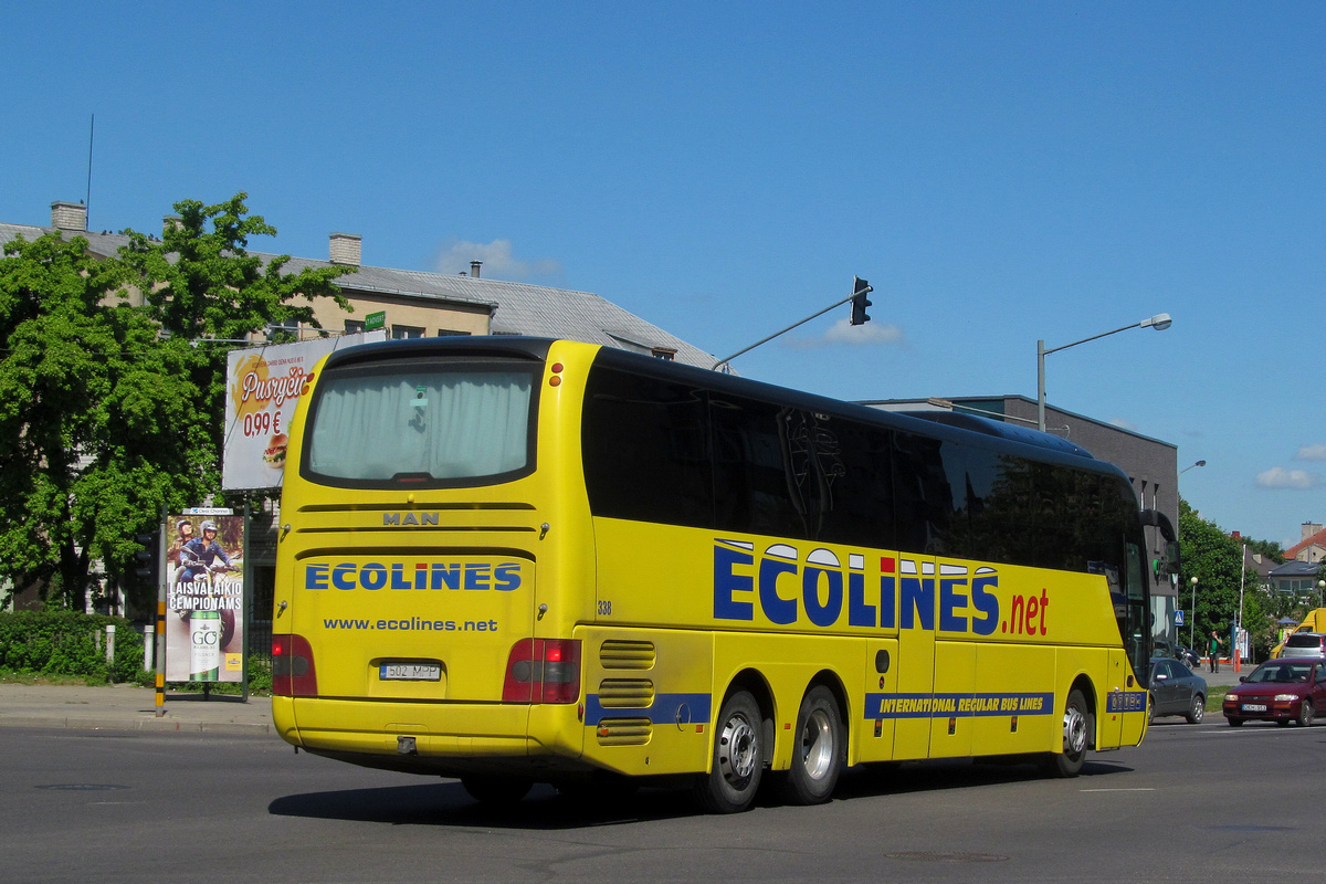 Эстония, MAN R08 Lion's Coach L RHC444 L № 338