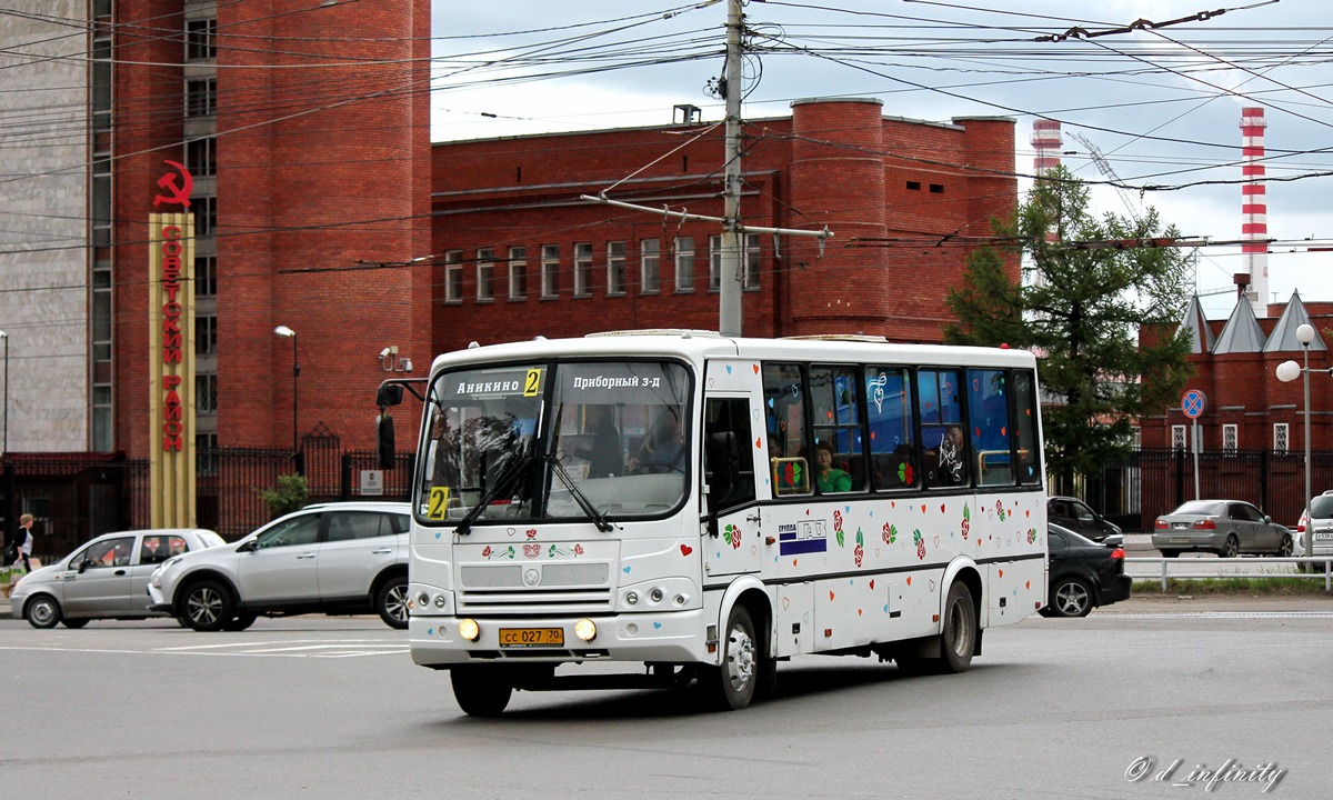 Томская область, ПАЗ-320412-03 № СС 027 70