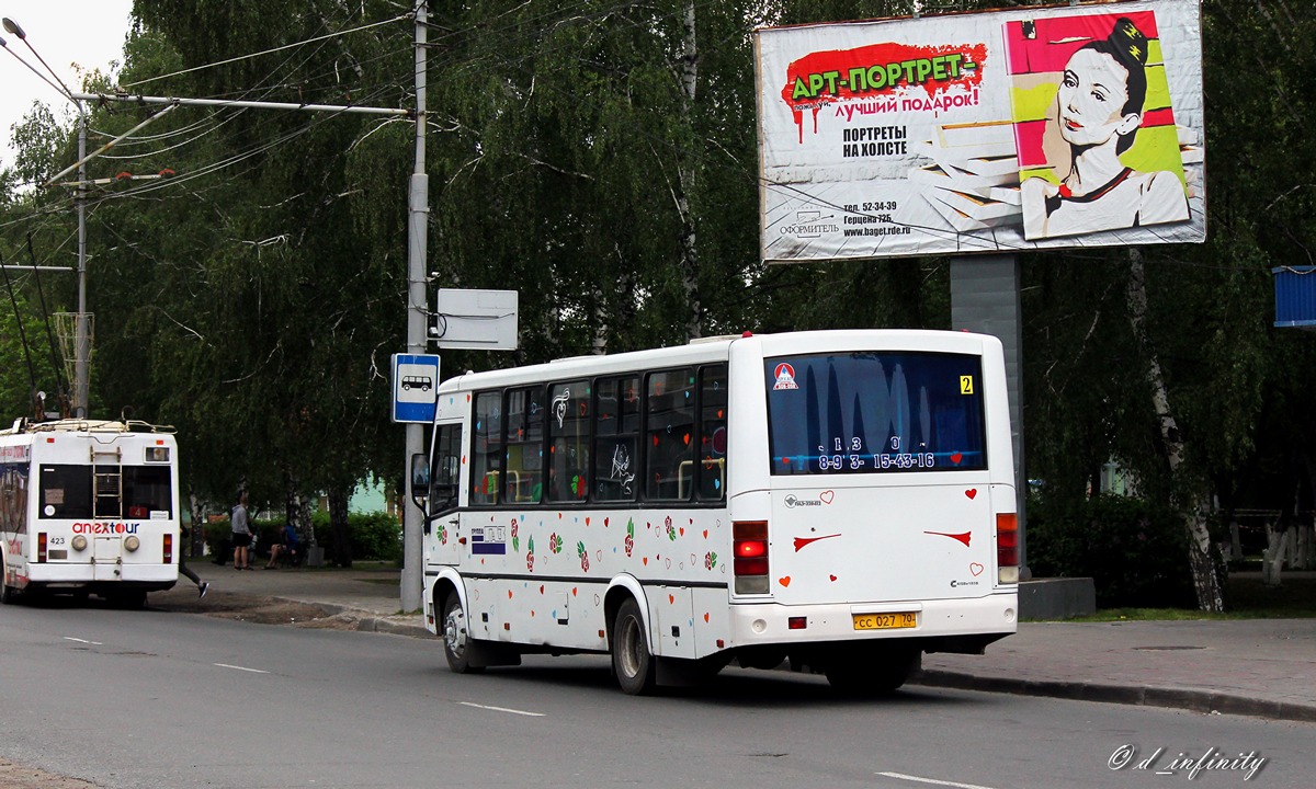 Томская вобласць, ПАЗ-320412-03 № СС 027 70