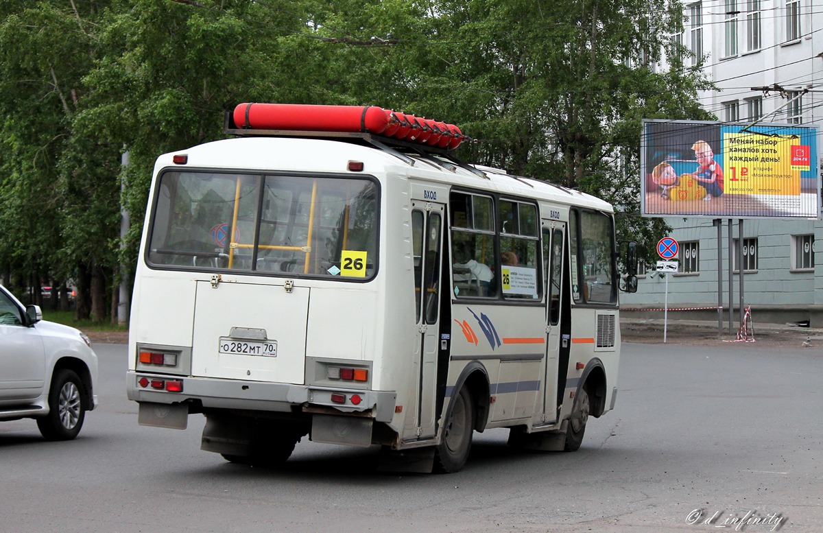 Томская область, ПАЗ-32054 № О 282 МТ 70