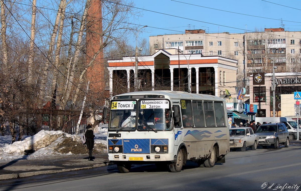 Томская область, ПАЗ-32054 № АС 350 70